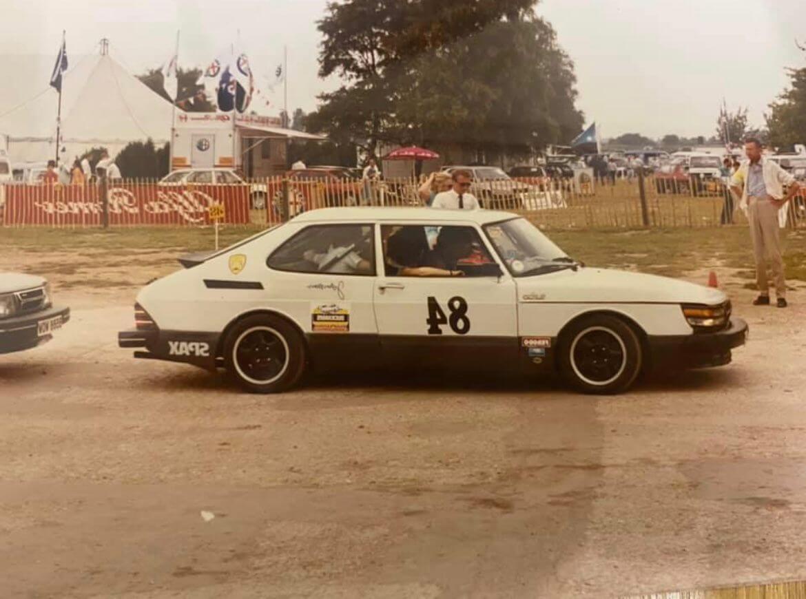 Bracklesham garage Saab 900